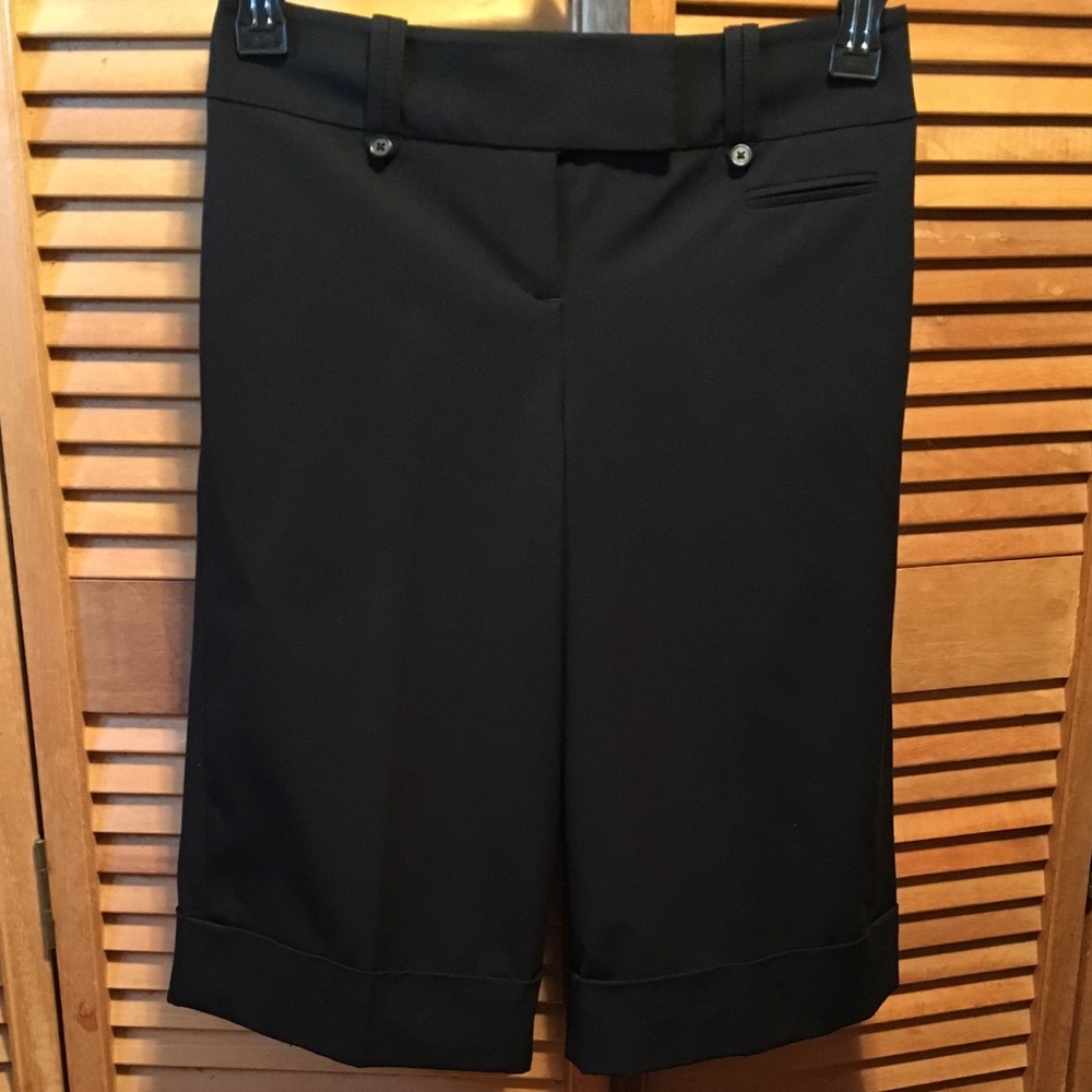 Ann Taylor Loft Petites Black Capris
